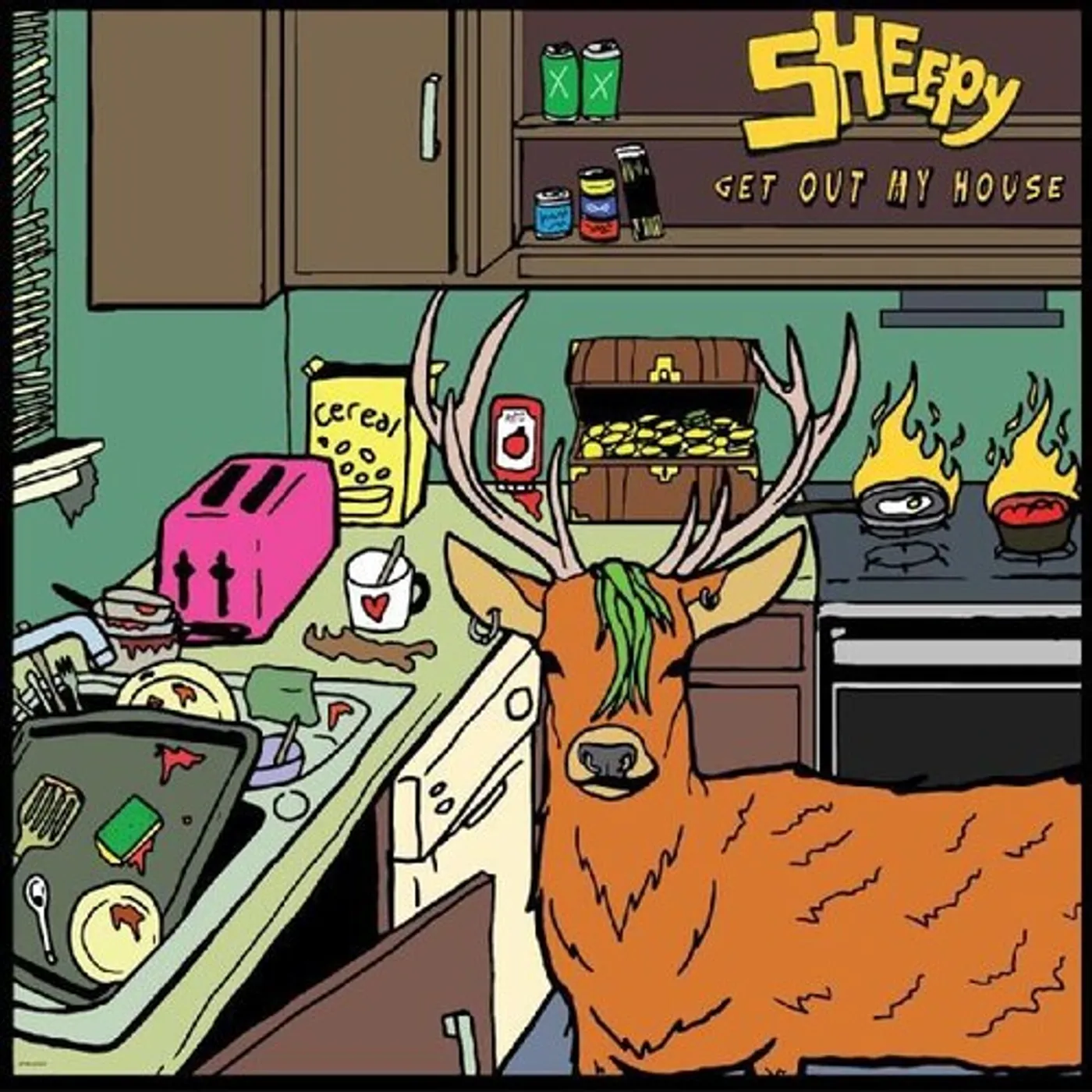 SHEEPY GET OUT OF MY HOUSE Vinyl Record