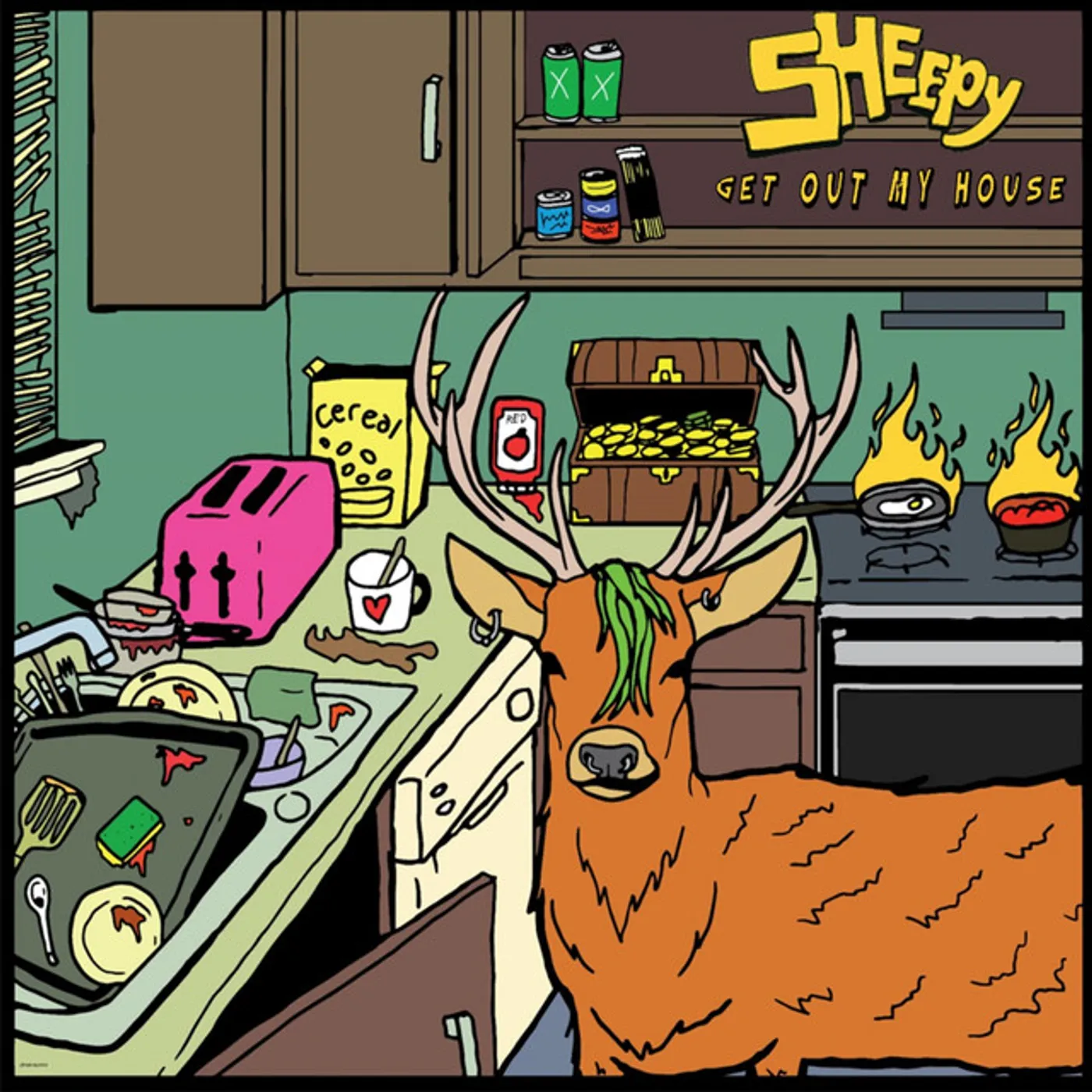 SHEEPY GET OUT OF MY HOUSE Vinyl Record