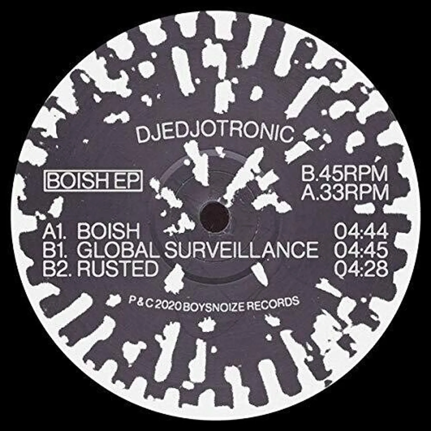 Djedjotronic Boish Vinyl Record