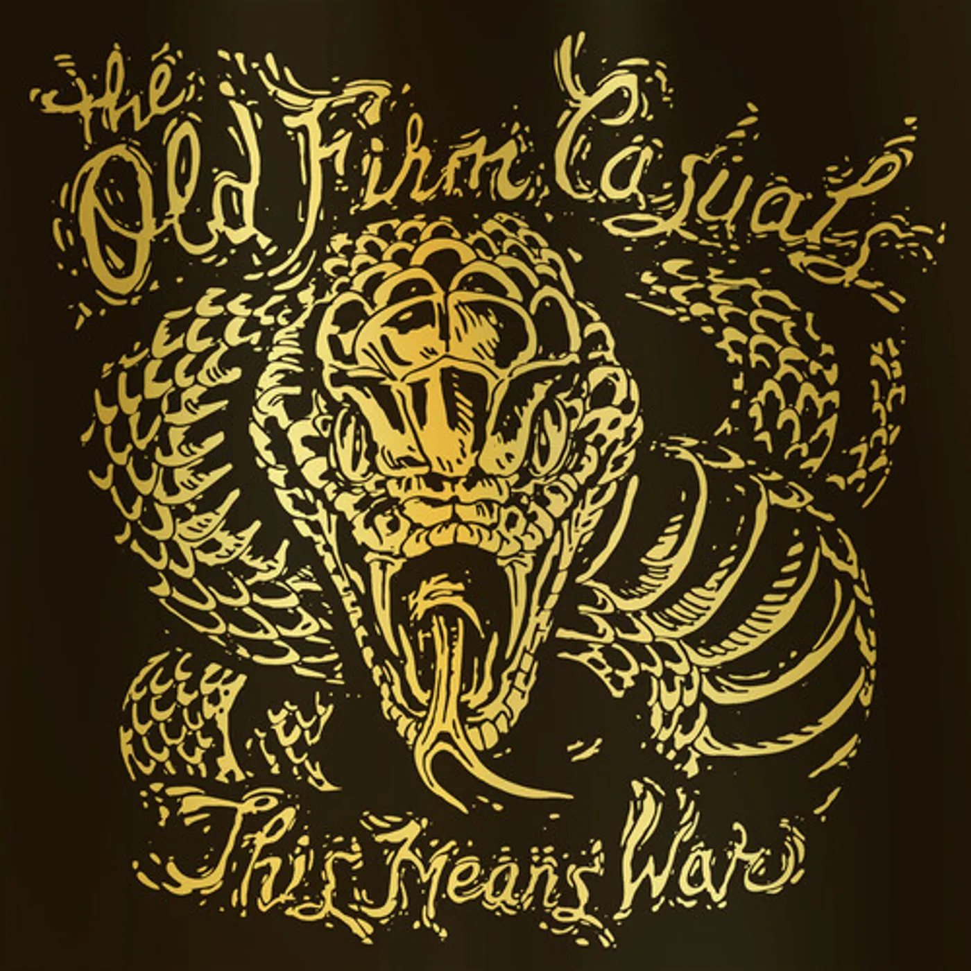 The Old Firm Casuals This Means War Vinyl Record