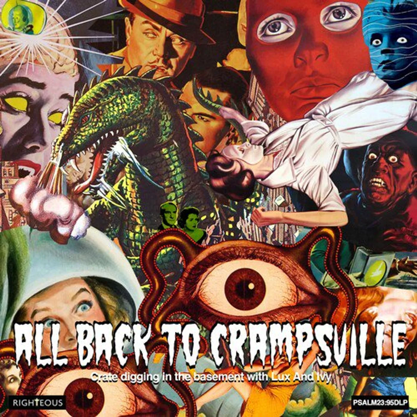 ALL BACK TO CRAMPSVILLE: CRATE DIGGING IN BASEMENT Vinyl Record