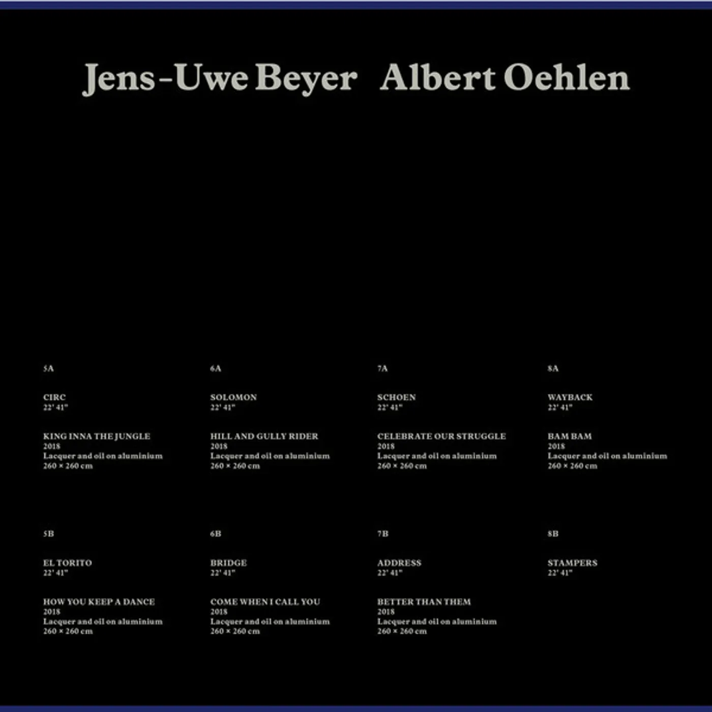 Jens-Uwe Beyer / Albert Oehlen YELLOW BOOK Vinyl Record