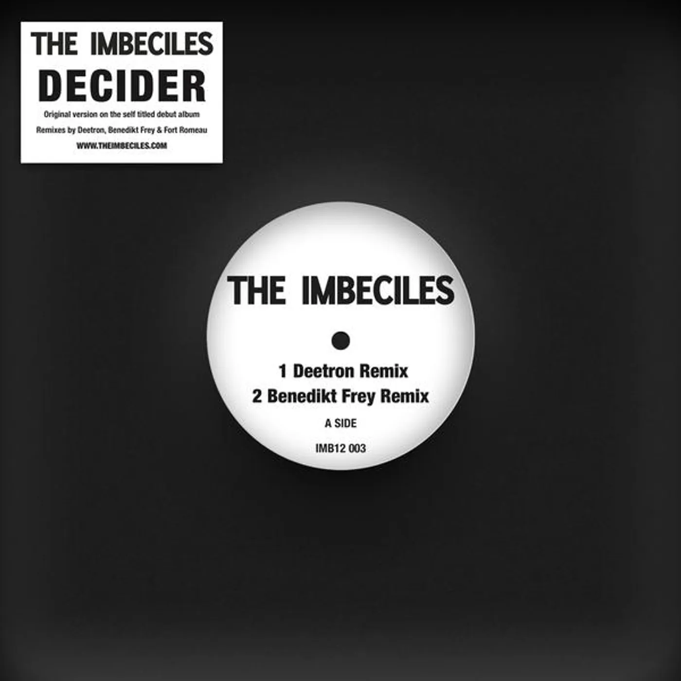 The Imbeciles MEDICINE REMIXES Vinyl Record