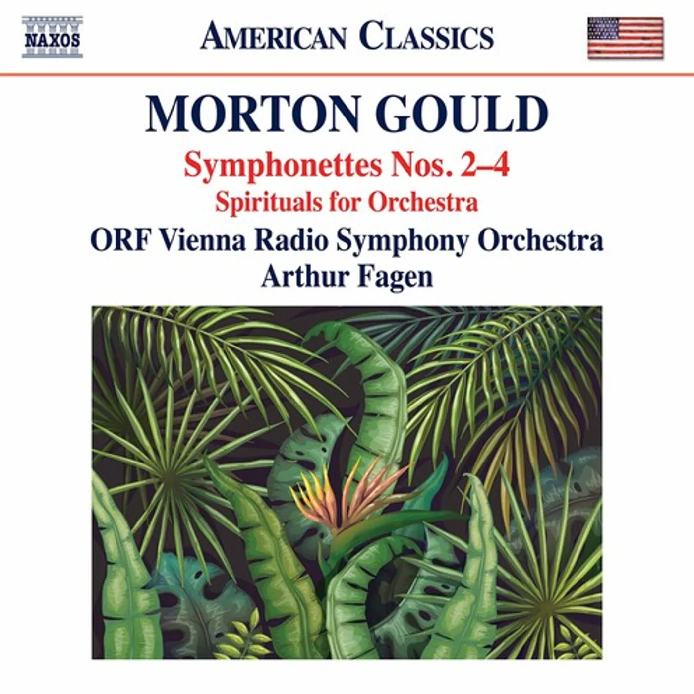 Vienna Radio Symphony Orchestra GOULD: SYMPHONETTES NOS. 2-4; SPIRITUALS FOR ORCHESTRA CD