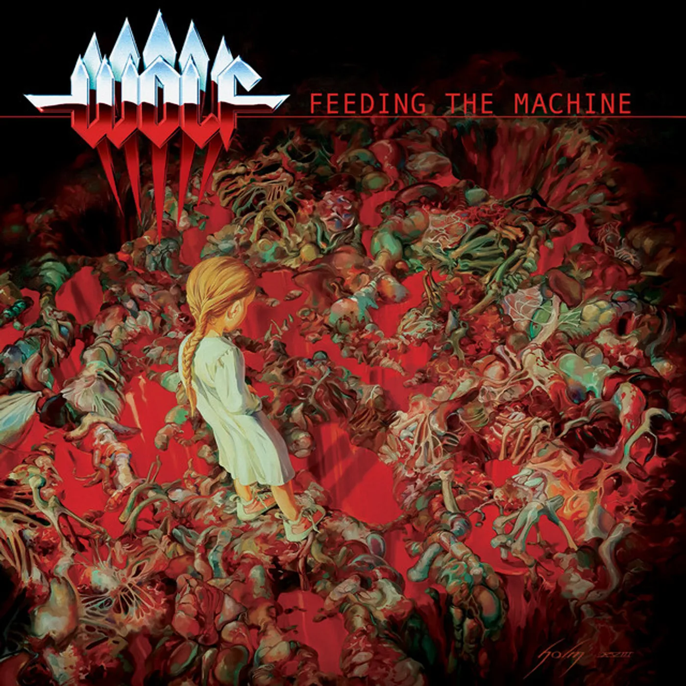 Wolf FEEDING THE MACHINE CD