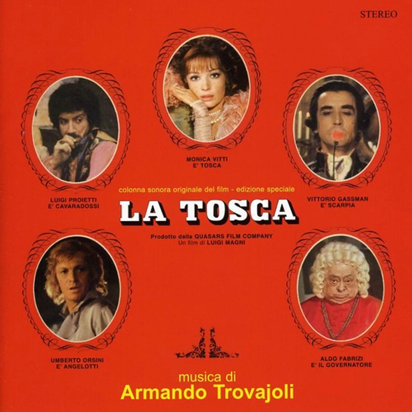 Armando Trovajoli LA TOSCA / Original Soundtrack CD