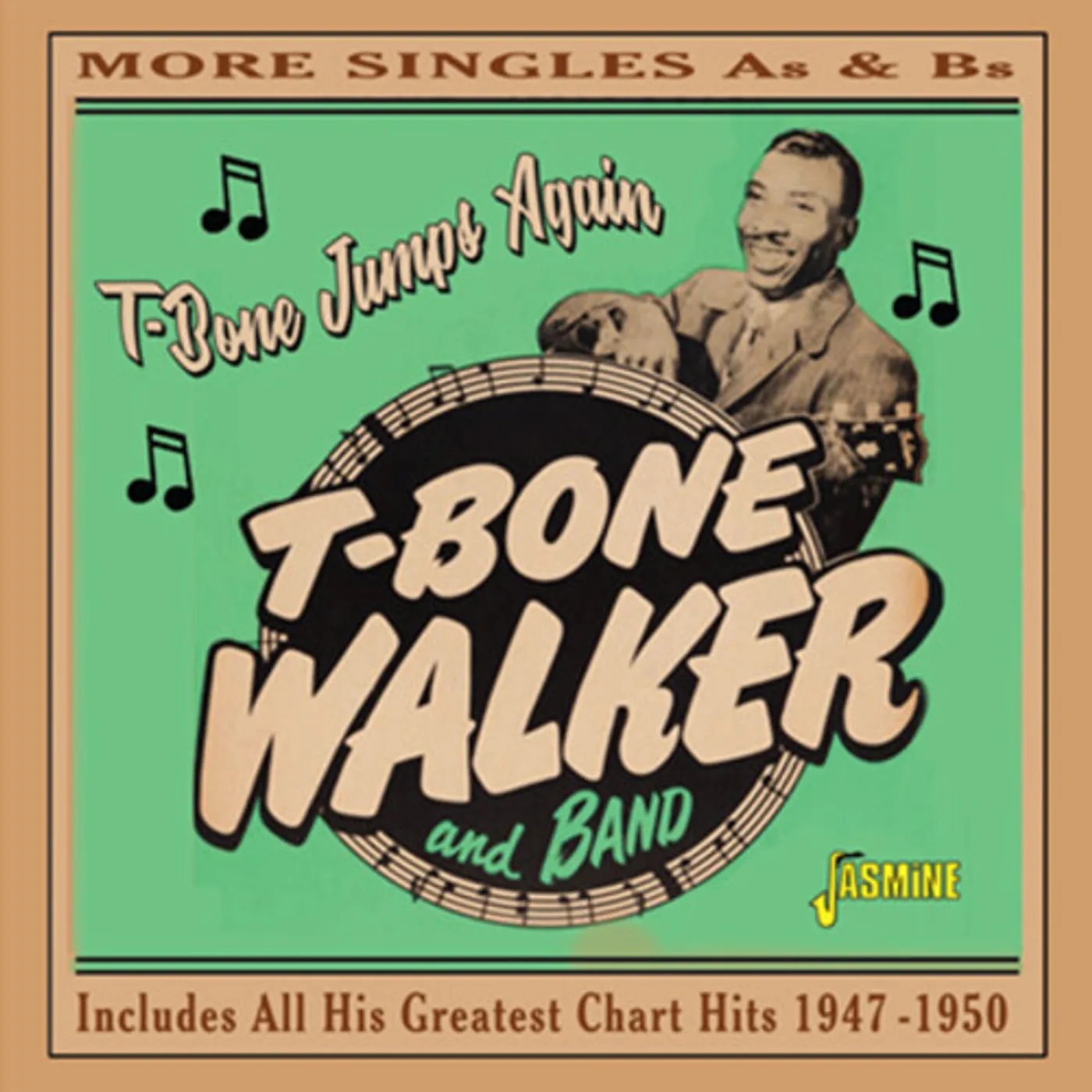 T-Bone Walker T-BONE JUMPS AGAIN: MORE SINGLES AS & BS CD