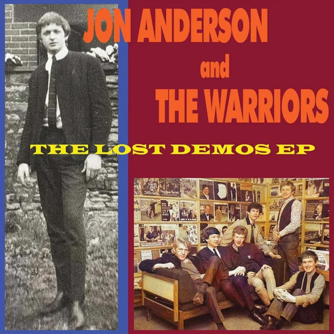 Jon Anderson & The Warriors LOST DEMOS Vinyl Record