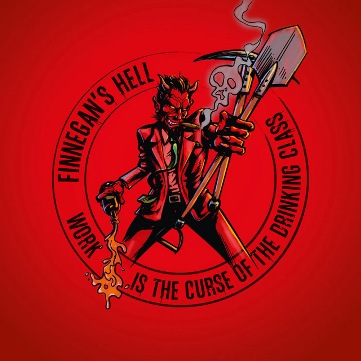 Finnegans Hell WORK IS THE CURSE OF THE DRINKING CLASS (DIGIPAK) CD