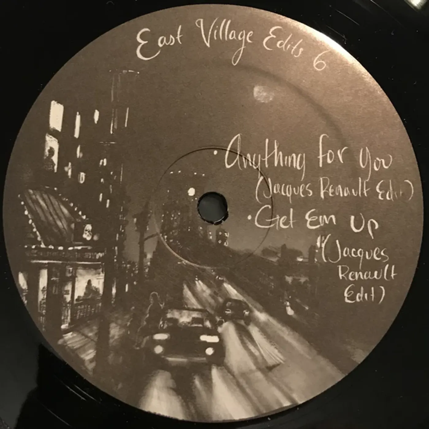 Jacques Renault EAST VILLAGE EDITS 6 Vinyl Record