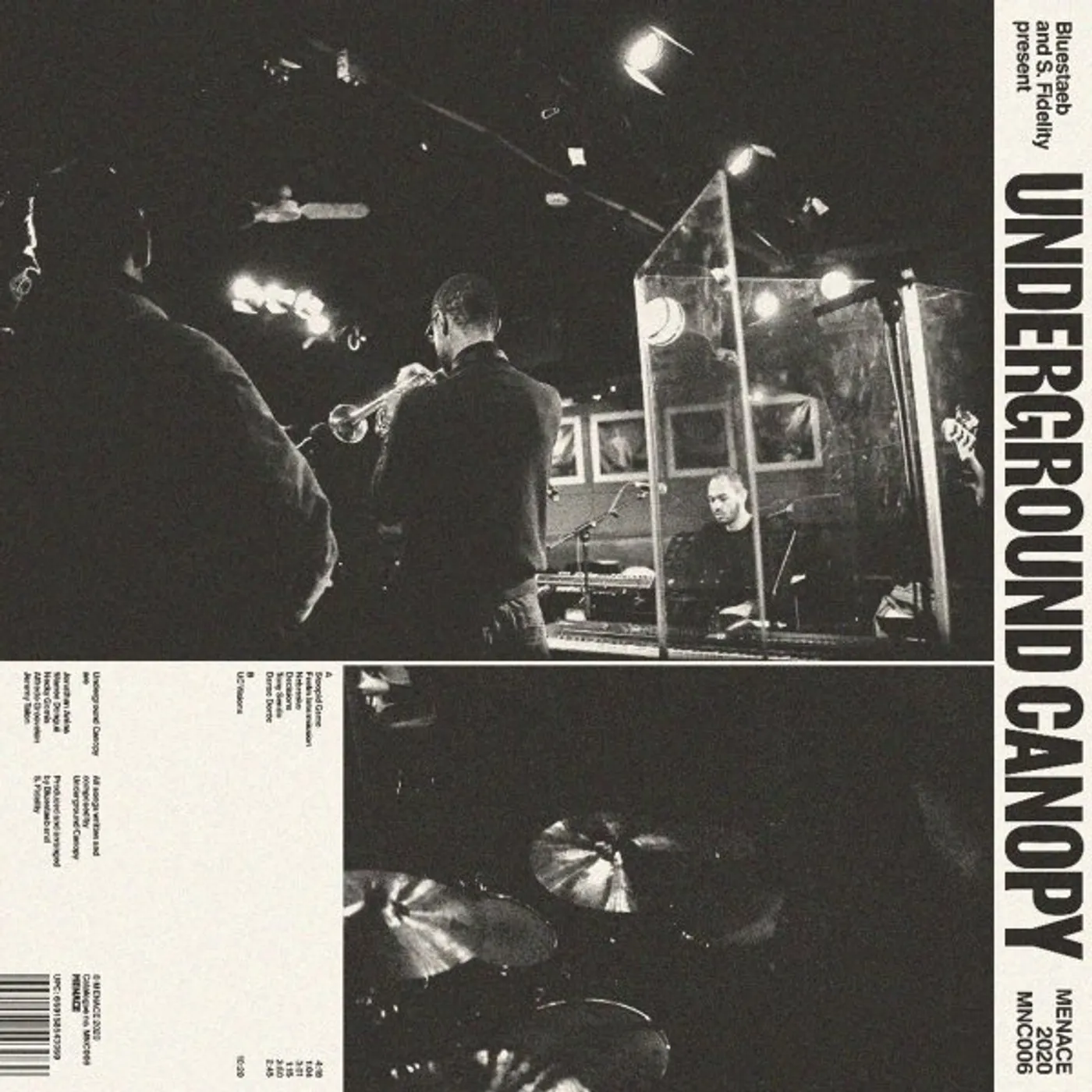 Bluestaeb S. Fidelity Underground Canopy BLUSTAEB & S.FIDELITY PRESENT UNDERGROUND CANOPY Vinyl Record