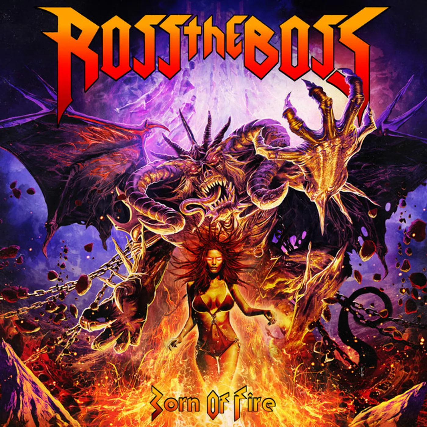 Ross The Boss BORN OF FIRE CD
