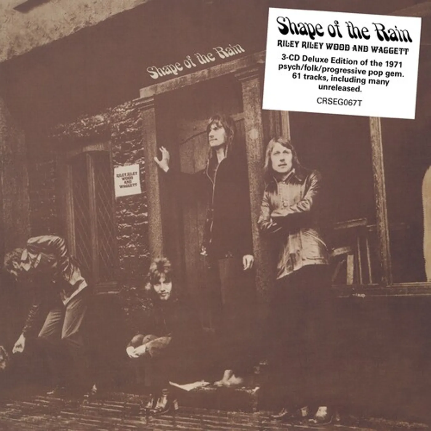 Shape Of The Rain RILEY RILEY WOOD & WAGGETT CD