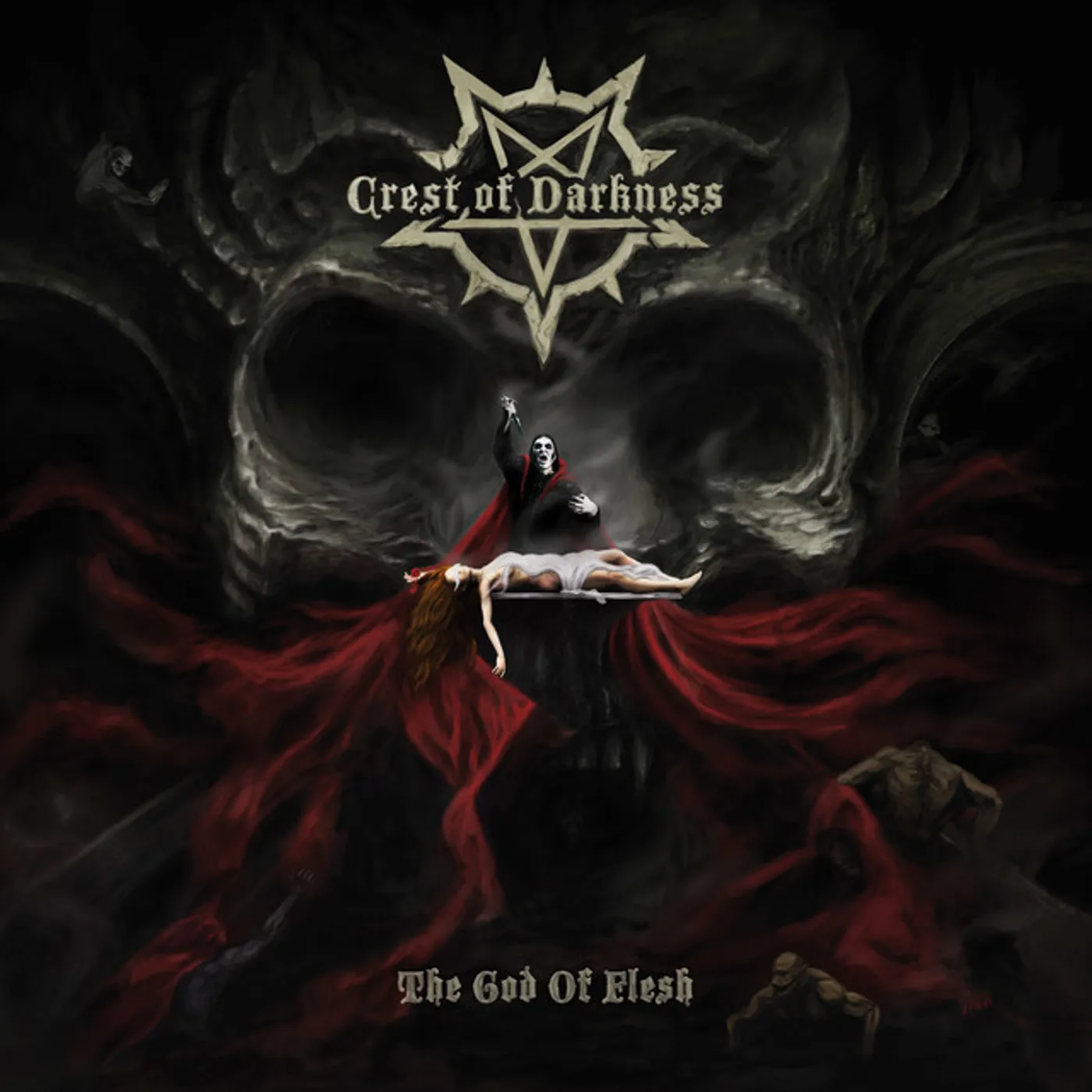 Crest Of Darkness GOD OF FLESH CD