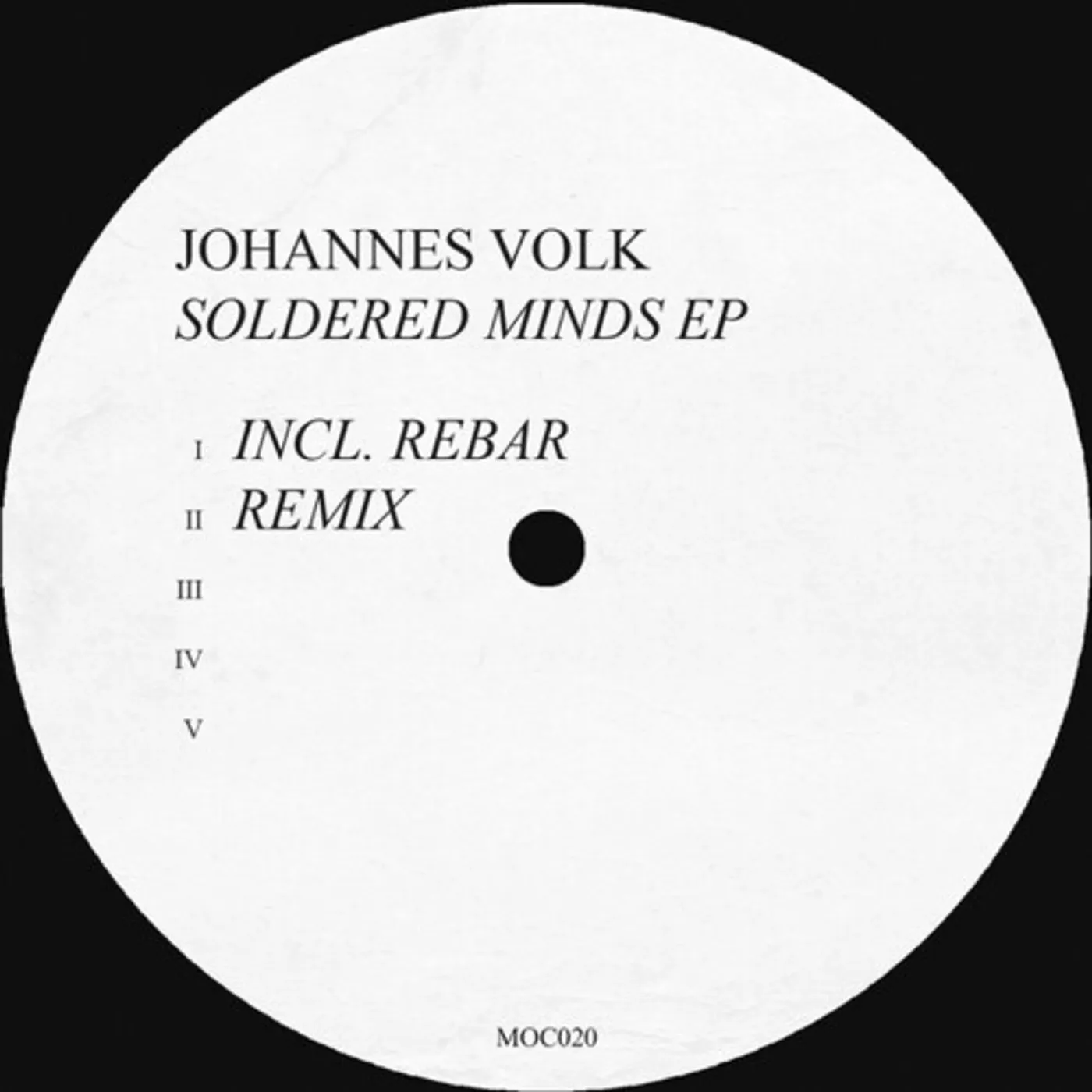 Johannes Volk Soldered Minds Vinyl Record