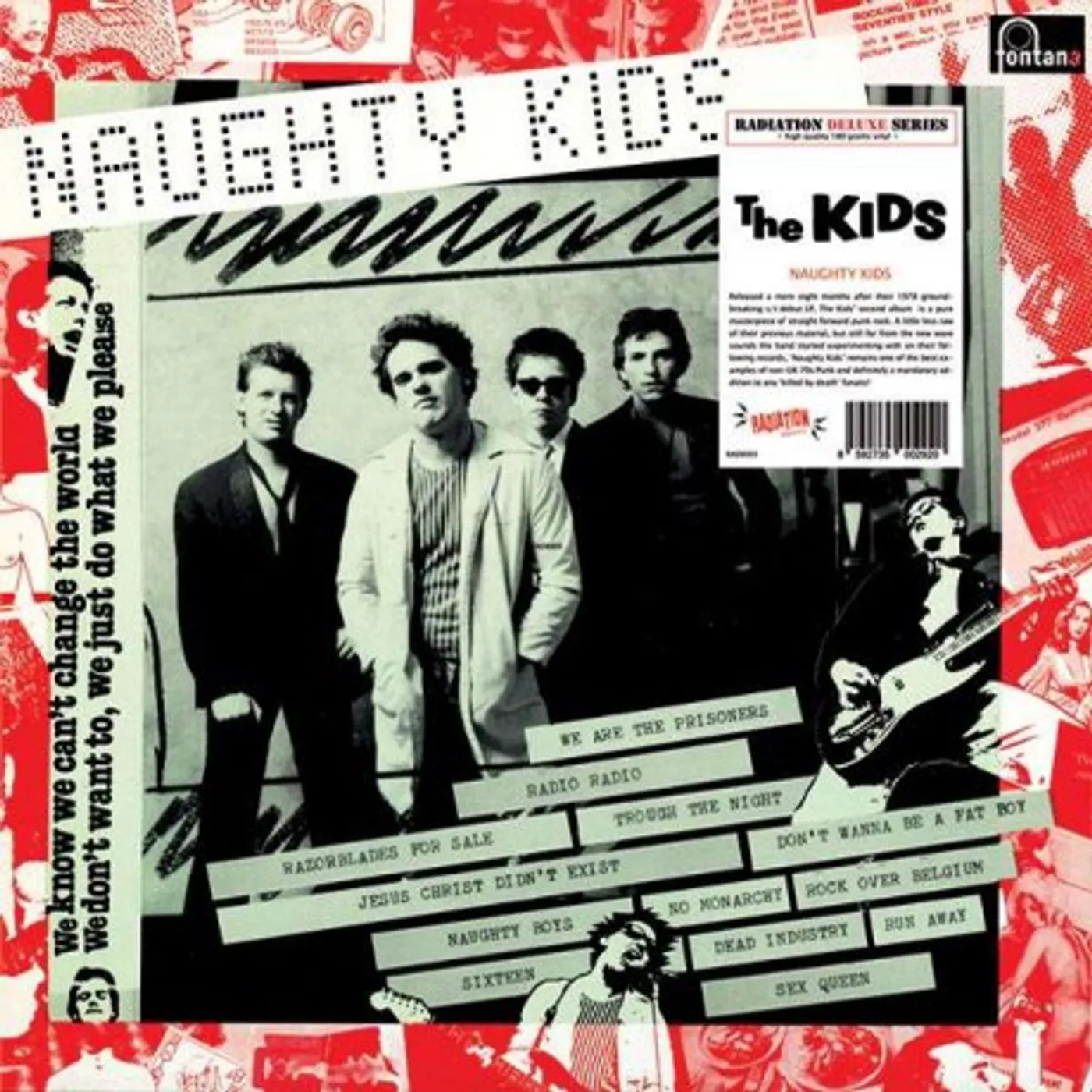 NAUGHTY KIDS (RED VINYL) Vinyl Record