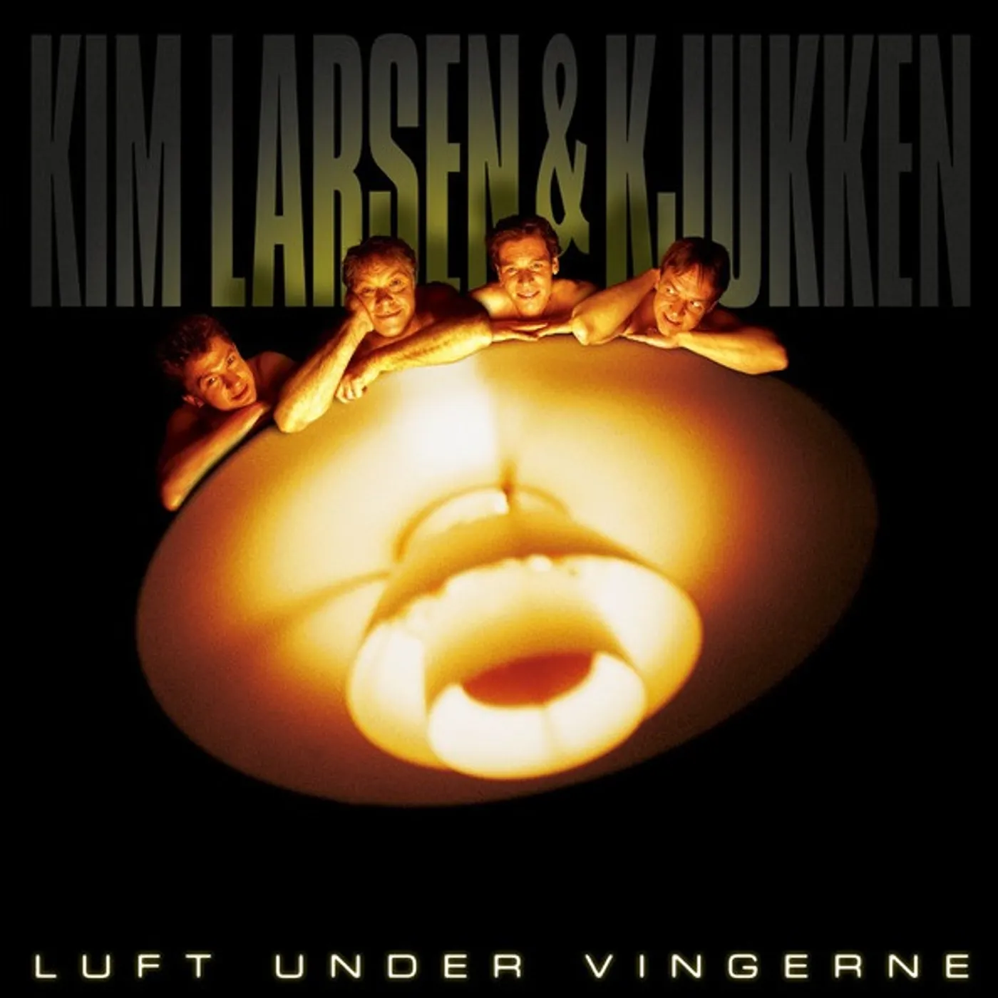 Kim Larsen & Kjukken Luft Under Vingerne Vinyl Record