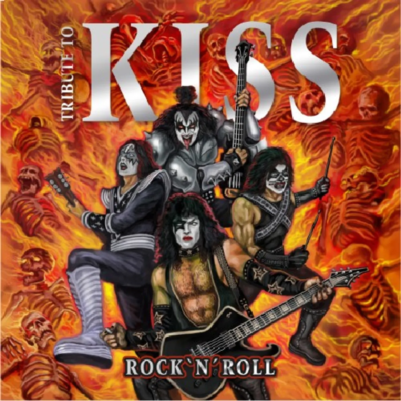 ROCK & ROLL - TRIBUTE TO KISS / VARIOUS Vinyl Record