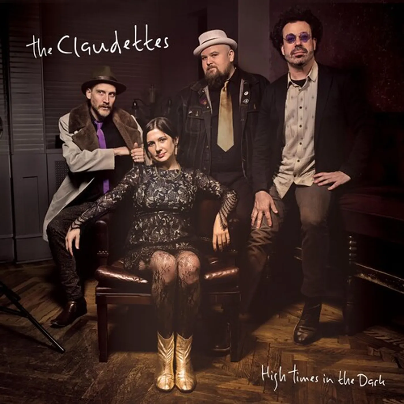The Claudettes HIGH TIMES IN THE DARK (PURPLE VINYL) Vinyl Record
