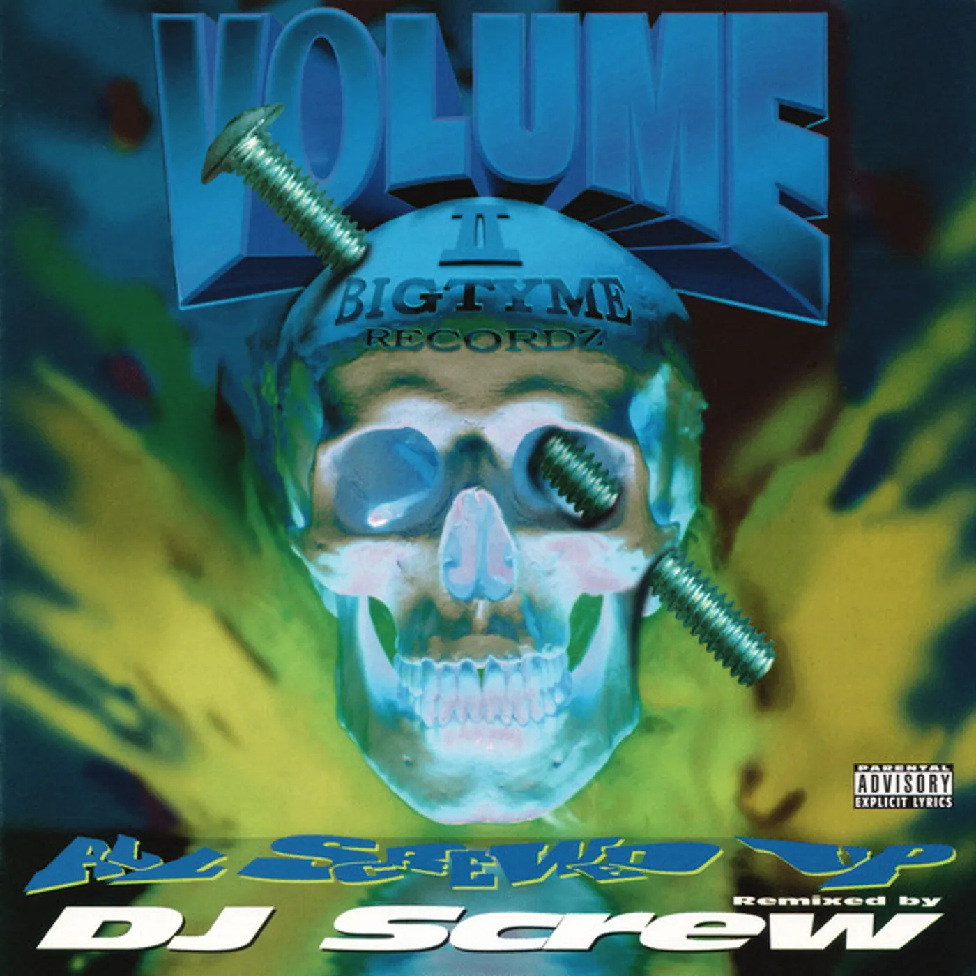 DJ Screw ALL SCREWED UP (VOLUME 2) Vinyl Record