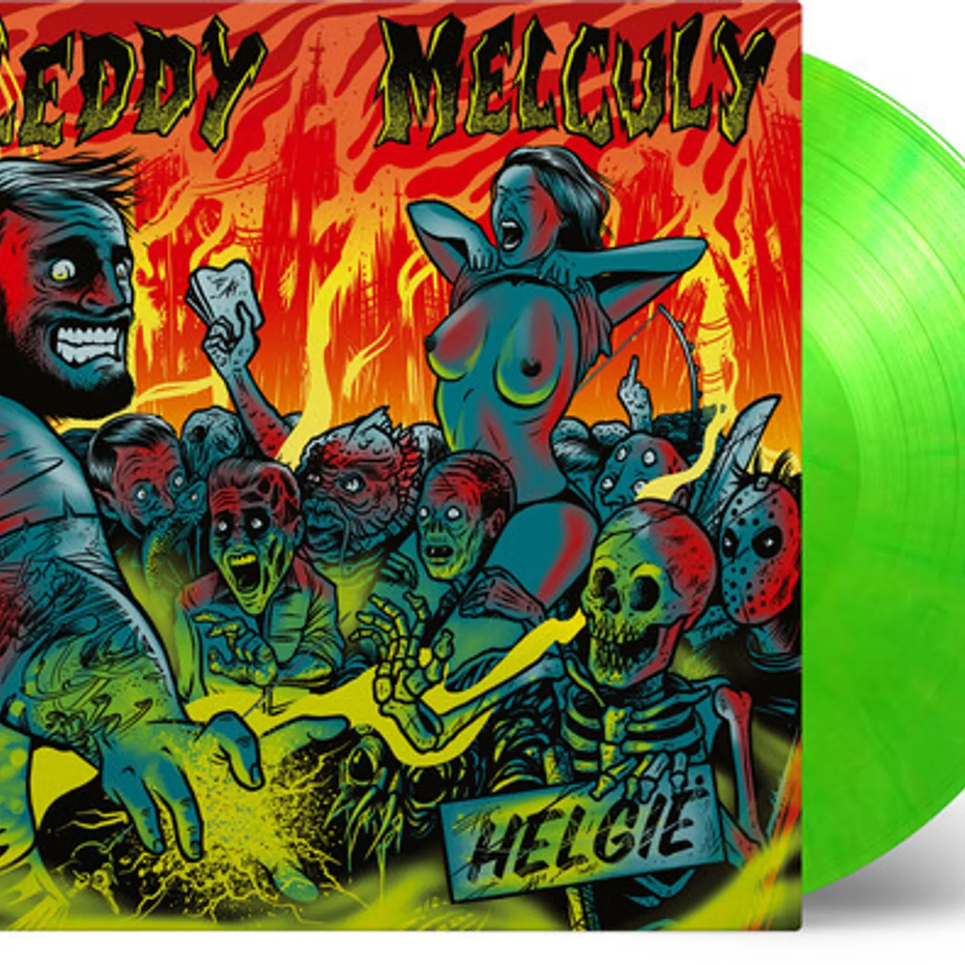 Fleddy Melculy HELGIE Vinyl Record
