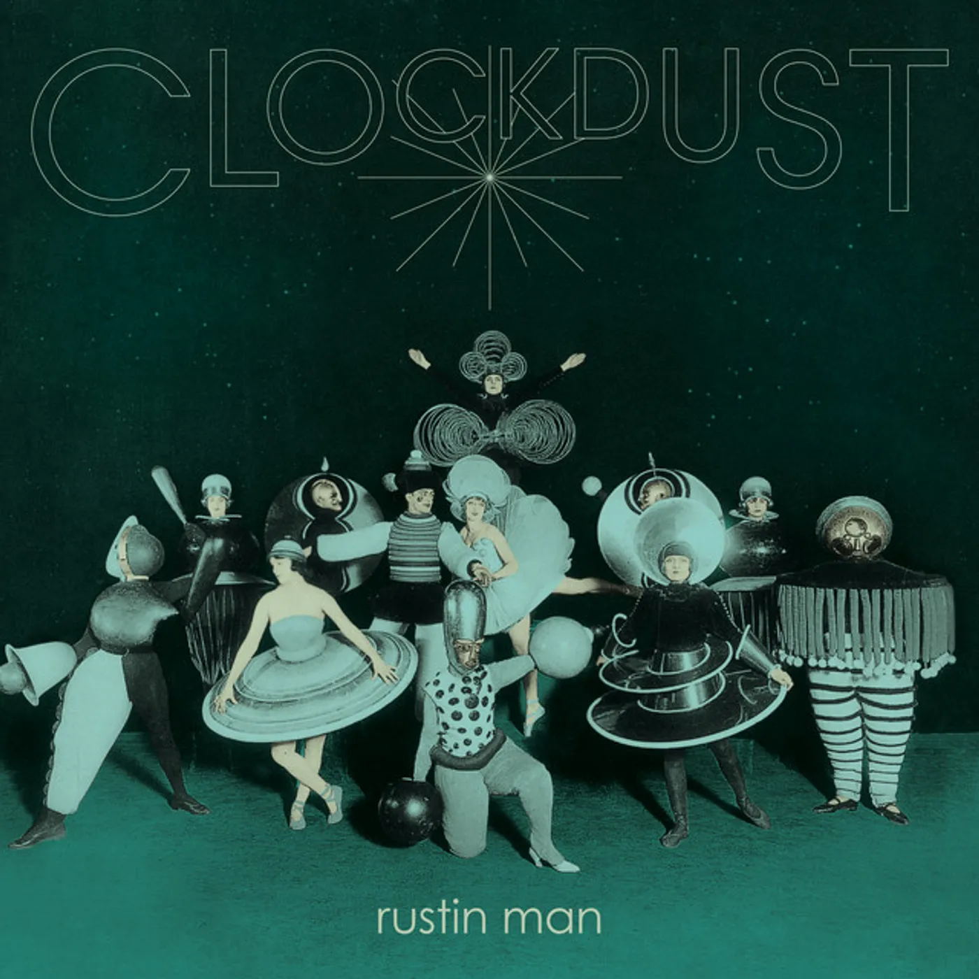 Rustin Man CLOCKDUST (DL CARD) Vinyl Record