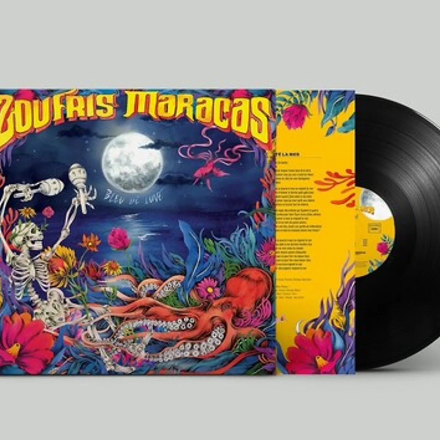 Zoufris Maracas Bleu de lune Vinyl Record