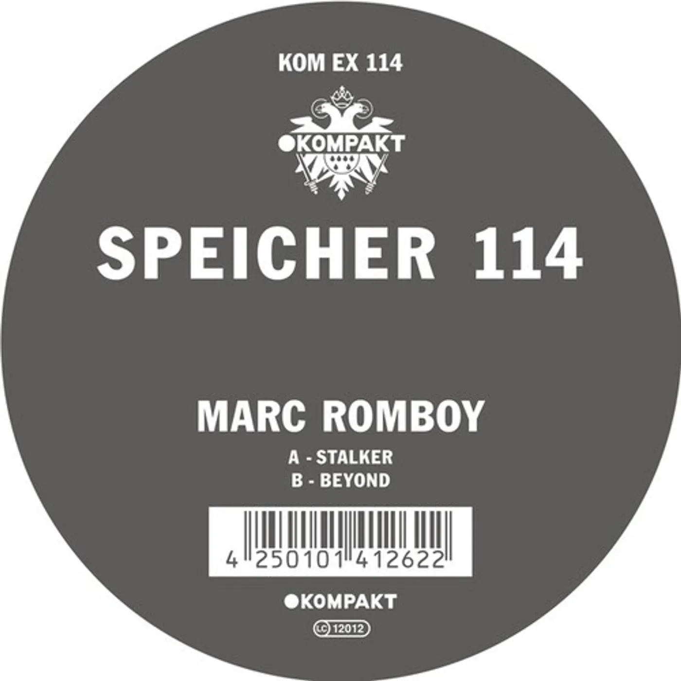 Marc Romboy SPEICHER 114 Vinyl Record