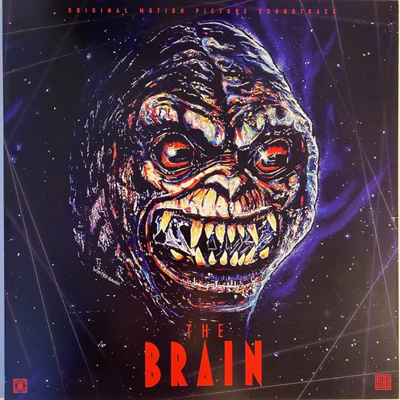 Paul Zaza THE BRAIN / Original Soundtrack Vinyl Record