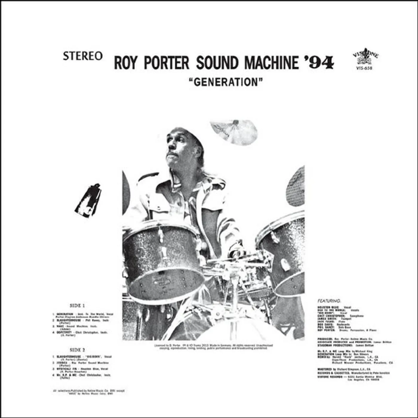 Roy Porter Sound Machine '94 Slaughterhouse Vinyl Record