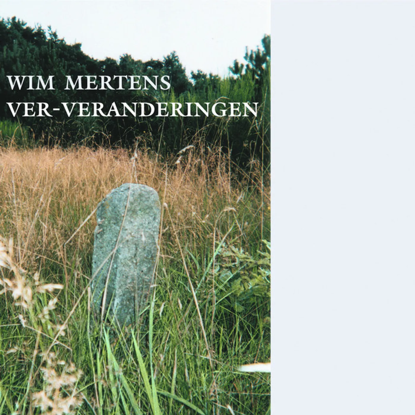 Wim Mertens VER-VERANDERINGEN CD