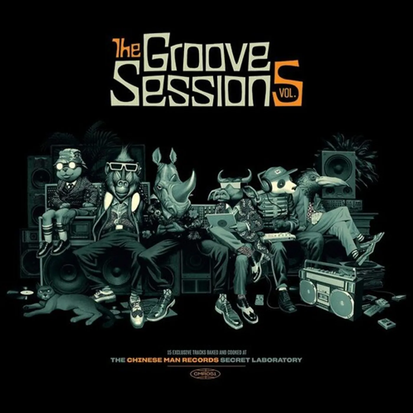 Chinese Man GROOVE SESSIONS Vol.5 Vinyl Record