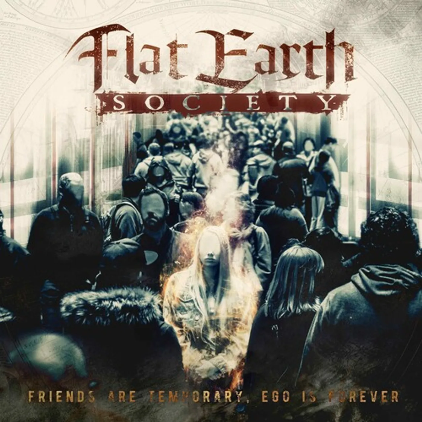 Flat Earth Society FRIENDS ARE TEMPORARY, EGO IS FOREVER CD