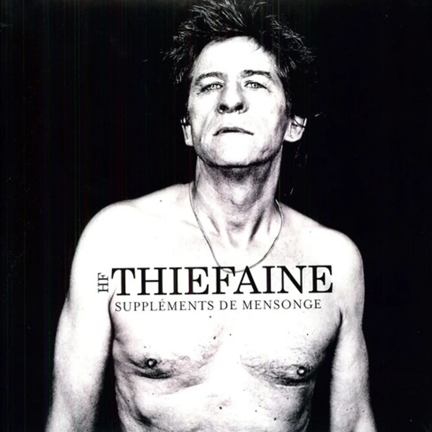 Hubert-Félix Thiéfaine SUPPLEMENTS DE MENSONGE Vinyl Record