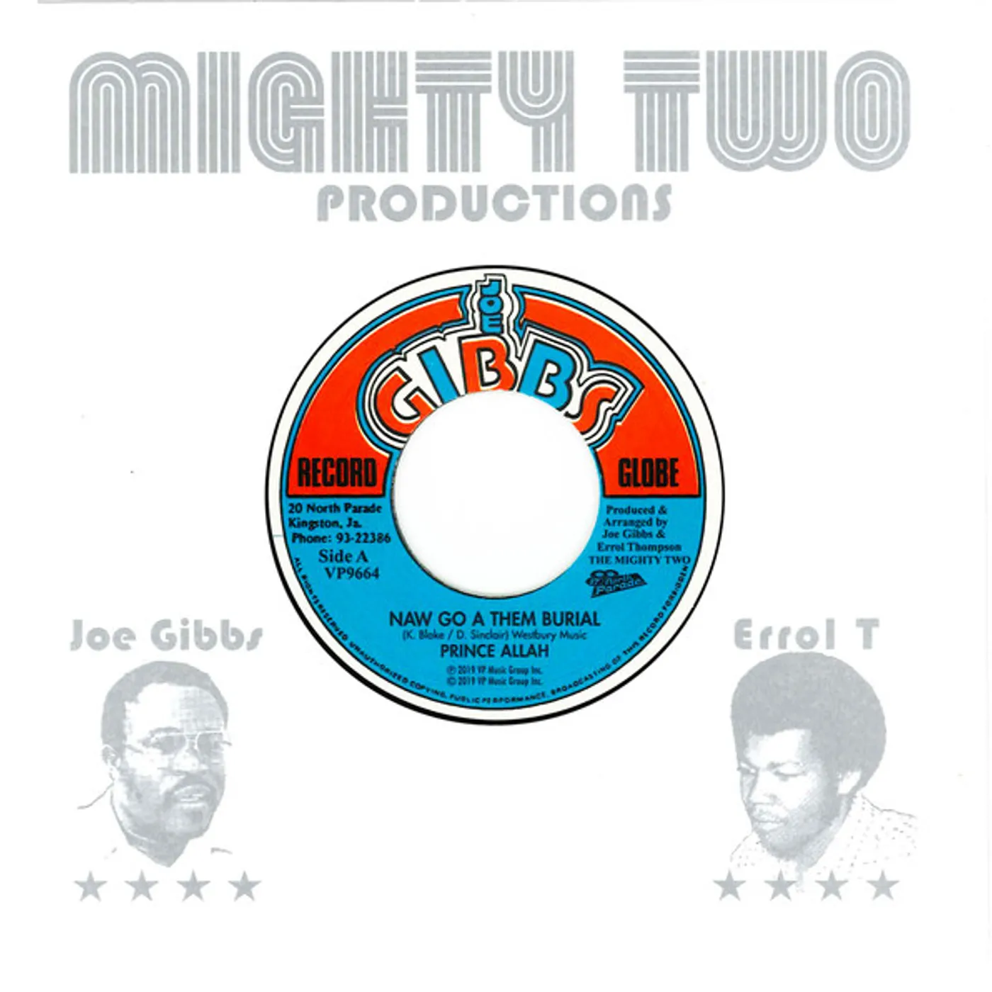 Prince Allah Naw Go A Them Burial Vinyl Record