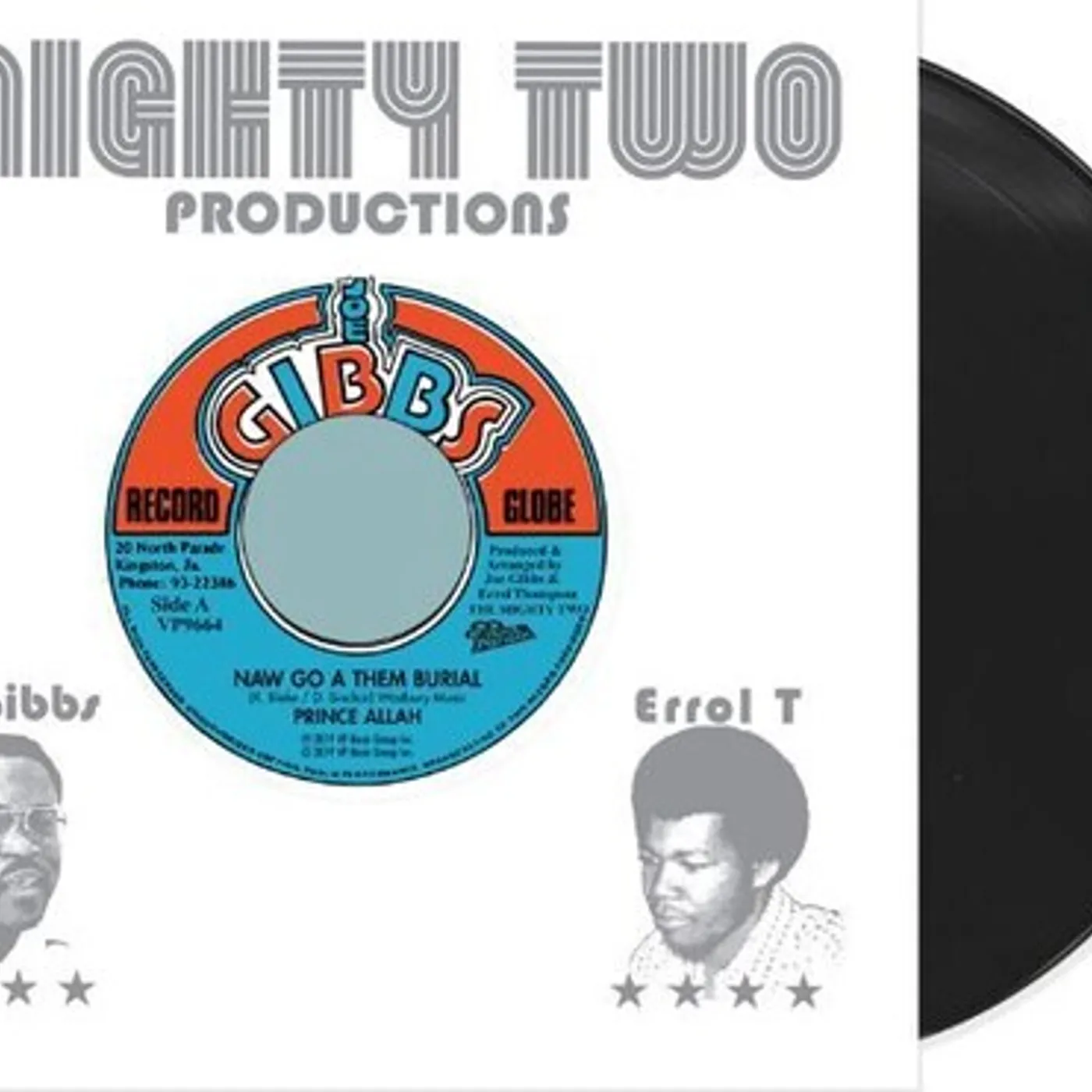 Prince Allah Naw Go A Them Burial Vinyl Record