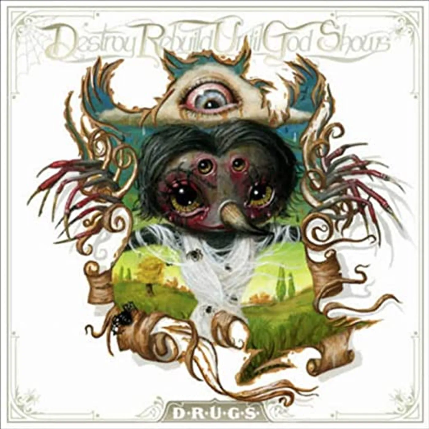 Destroy Rebuild Until God Shows SELF TITLED AKA D.R.U.G.S Vinyl Record