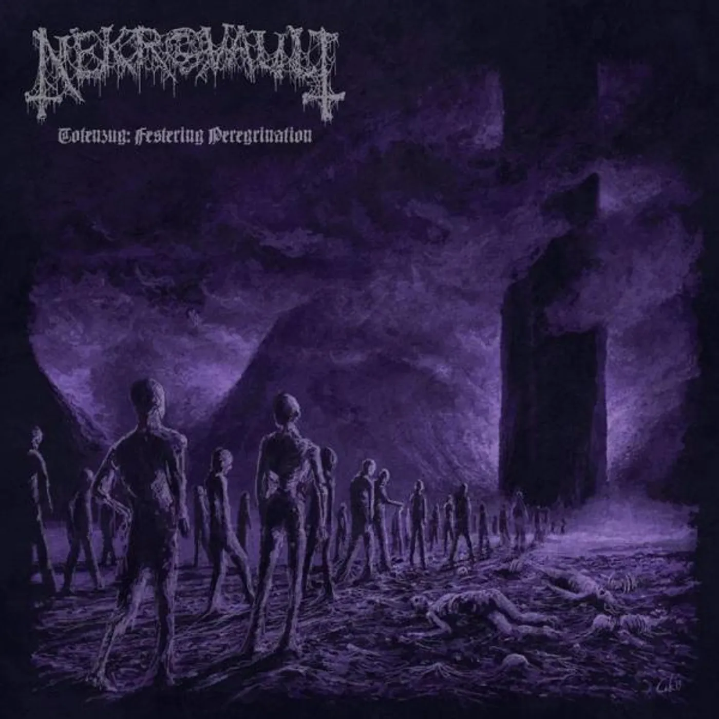 Nekrovault Totenzug: Festering Peregrination Vinyl Record