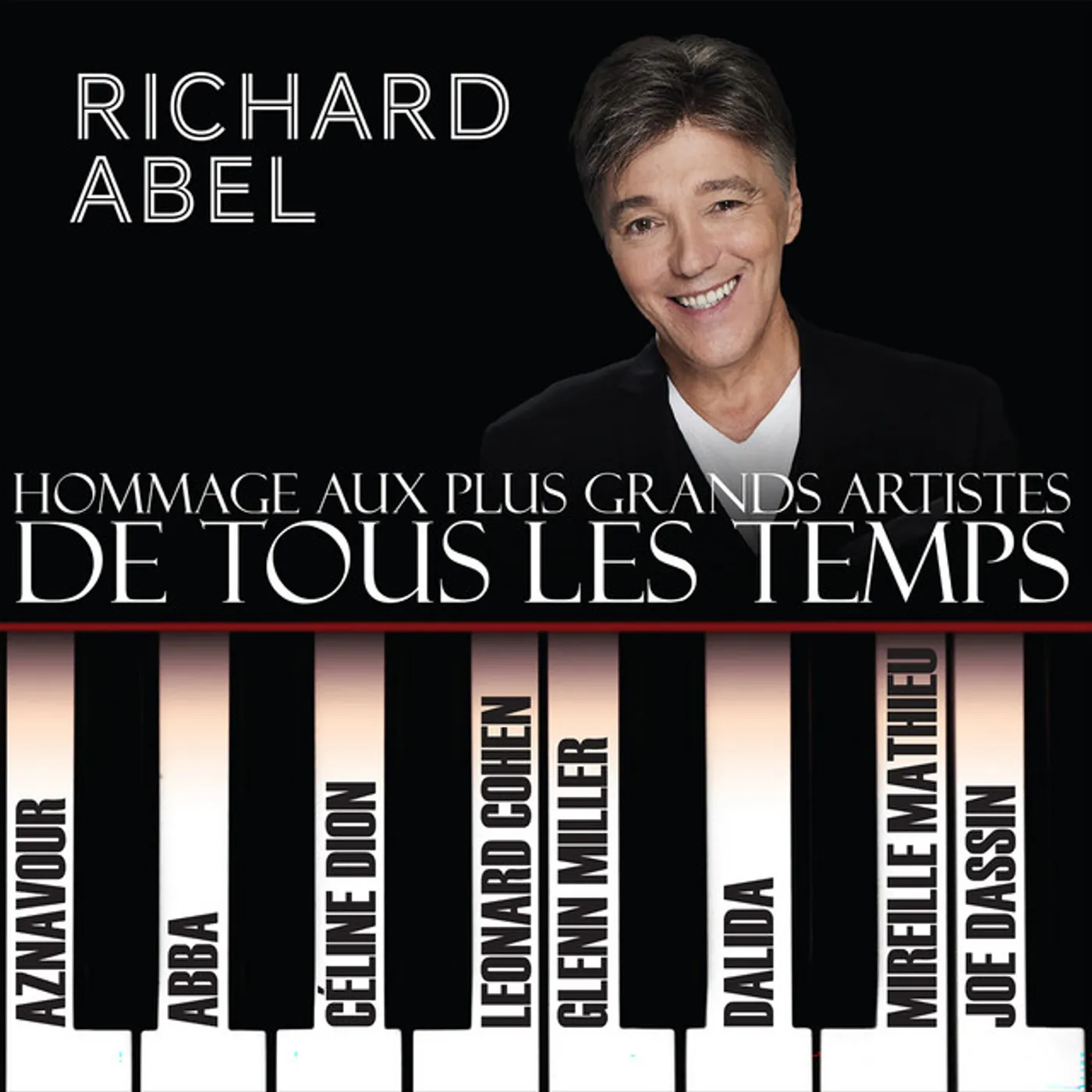 Richard Abel HOMMAGE AUX PLUS GRANDS ARTISTES DE TOUS LES TEMPS CD