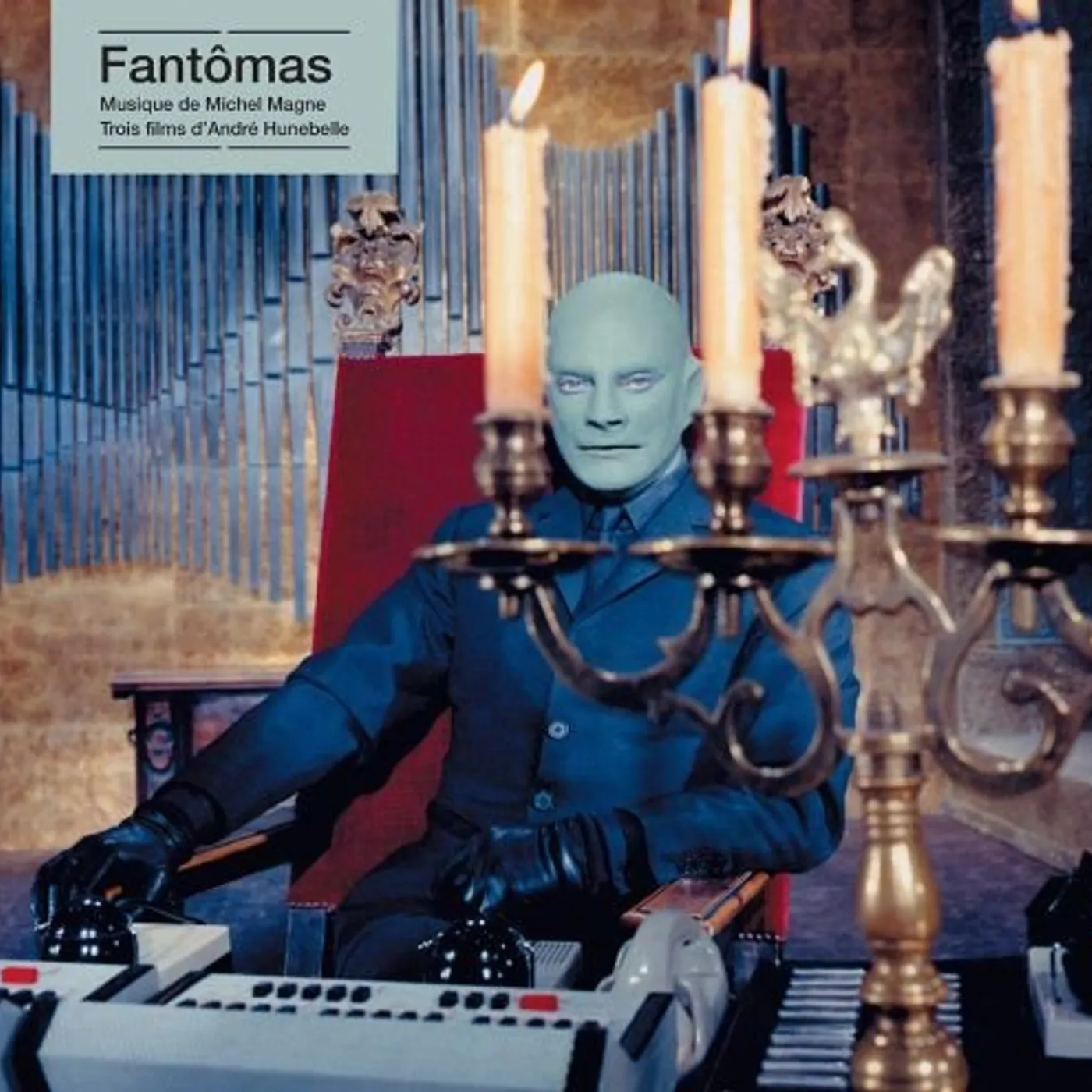 Michel Magne FANTOMAS / Original Soundtrack Vinyl Record