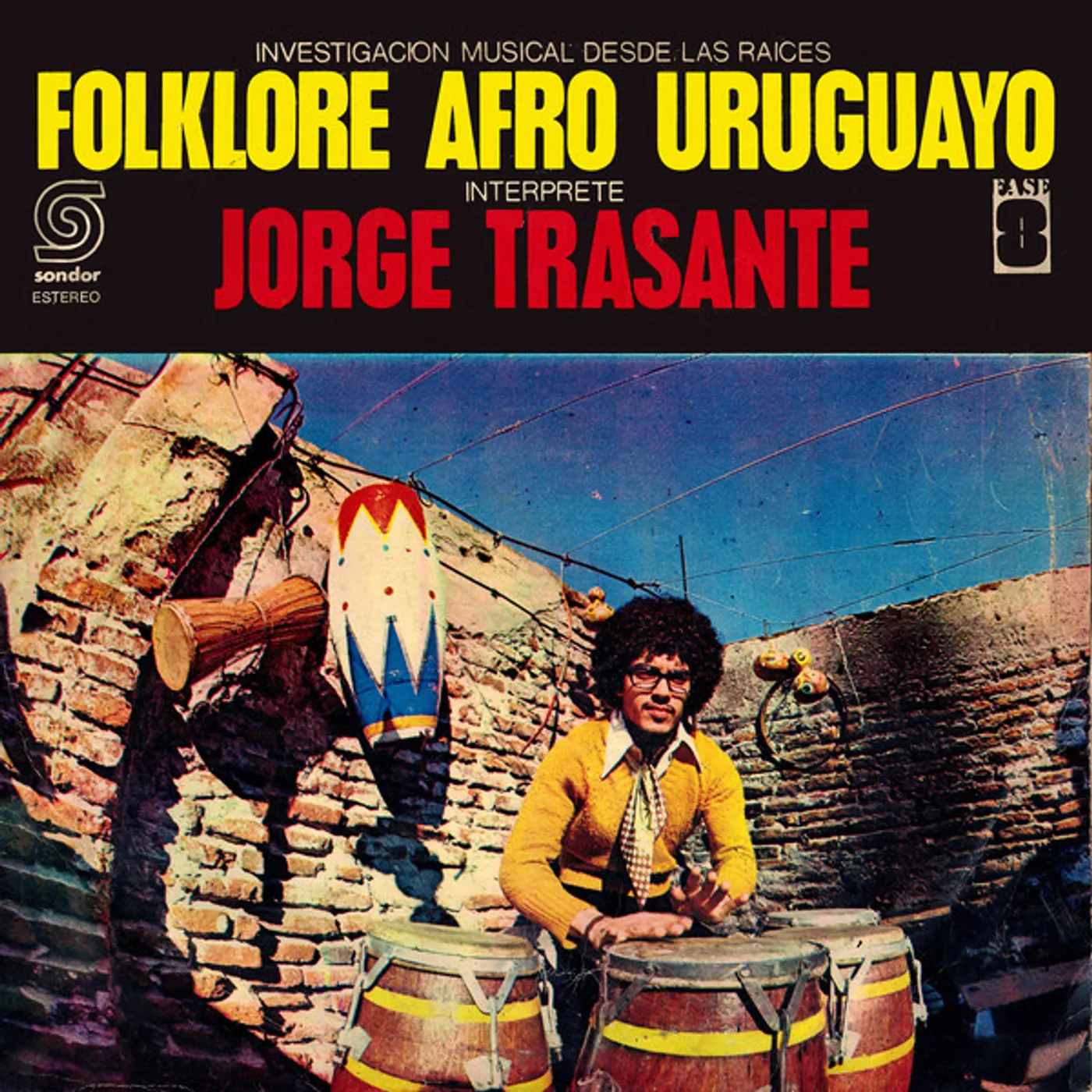 Jorge Trasante FOLKLORE AFRO URUGUAYO Vinyl Record