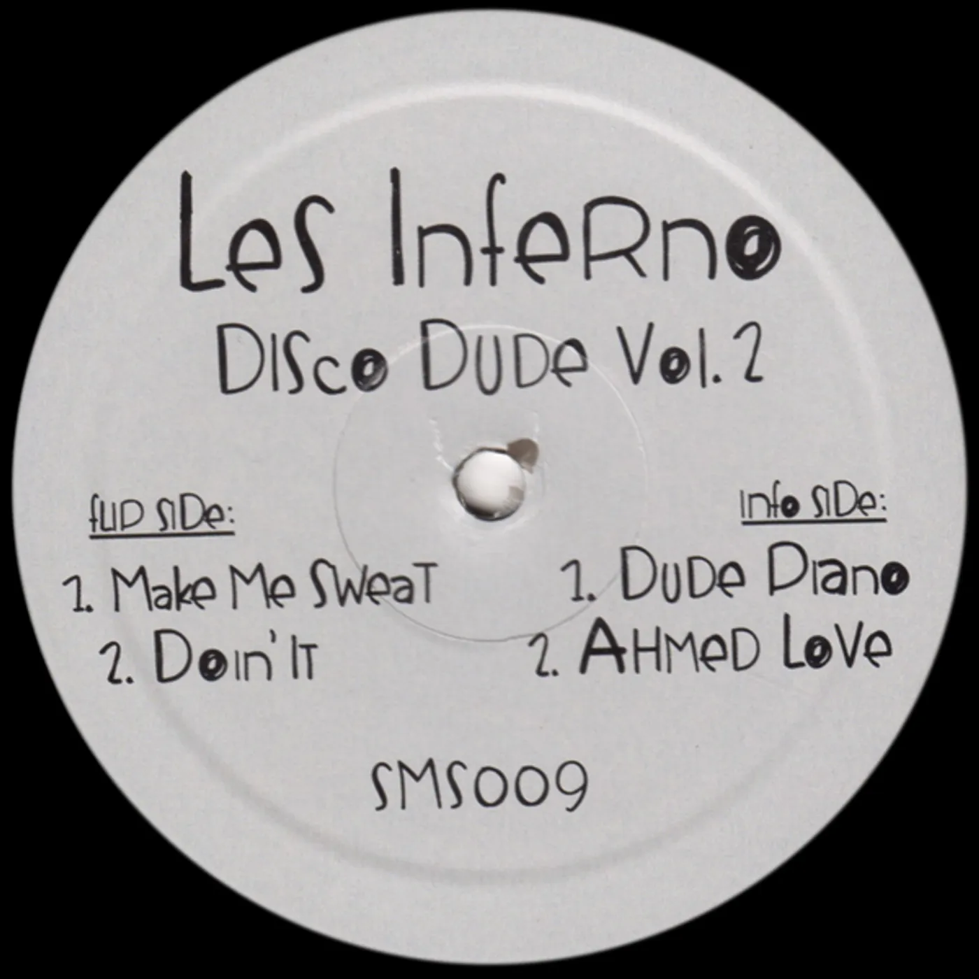 Les Inferno DISCO DUDE VOL 2 Vinyl Record