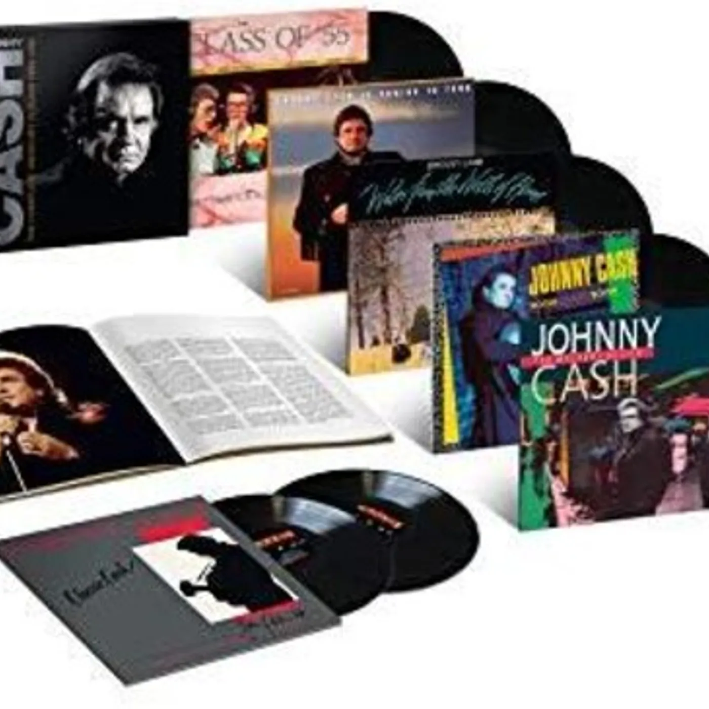 Johnny Cash COMPLETE MERCURY ALBUMS (1986-1991) Vinyl Record