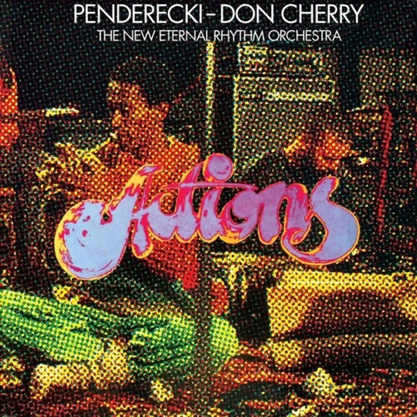 Penderecki / Don Cherry / New Eternal Rhythm Orch Actions (Translucent Red) Vinyl Record