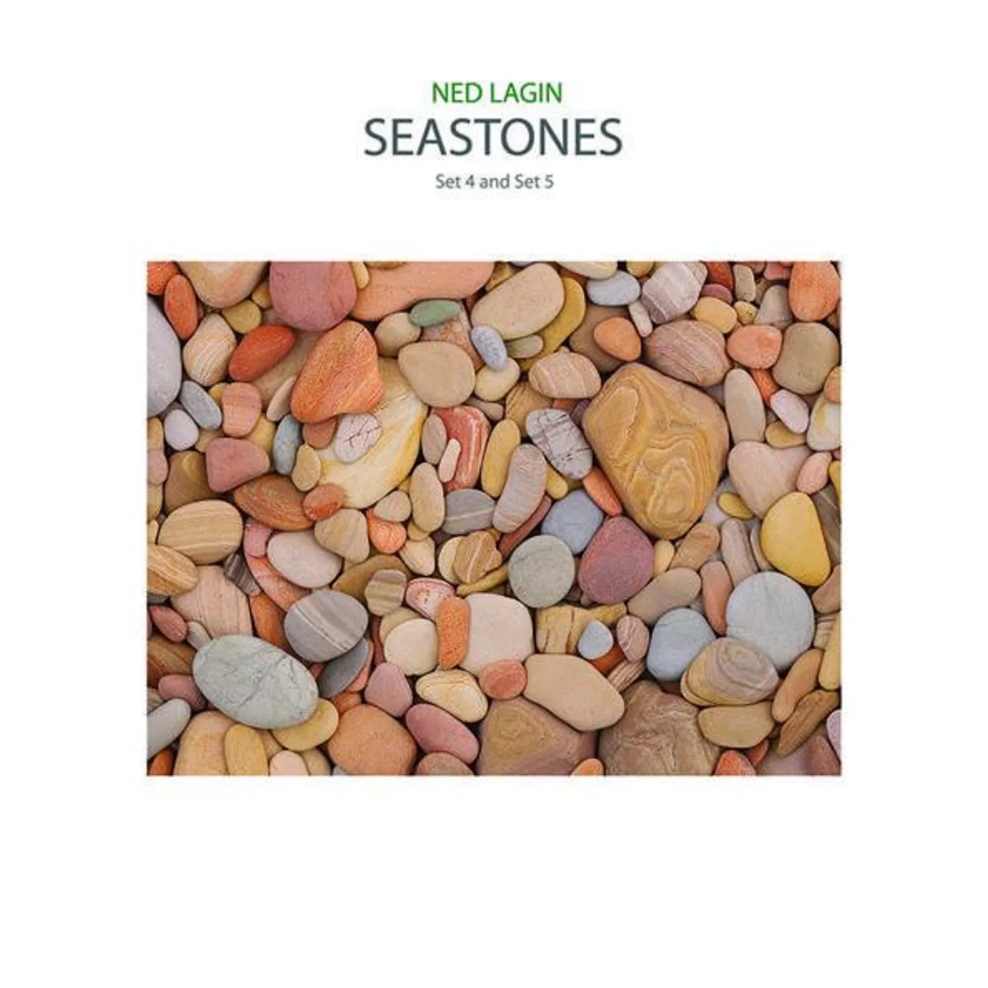 Ned Lagin SEASTONES: SET 4 & SET 5 (TRANSPARENT BLUE VINYL) Vinyl Record