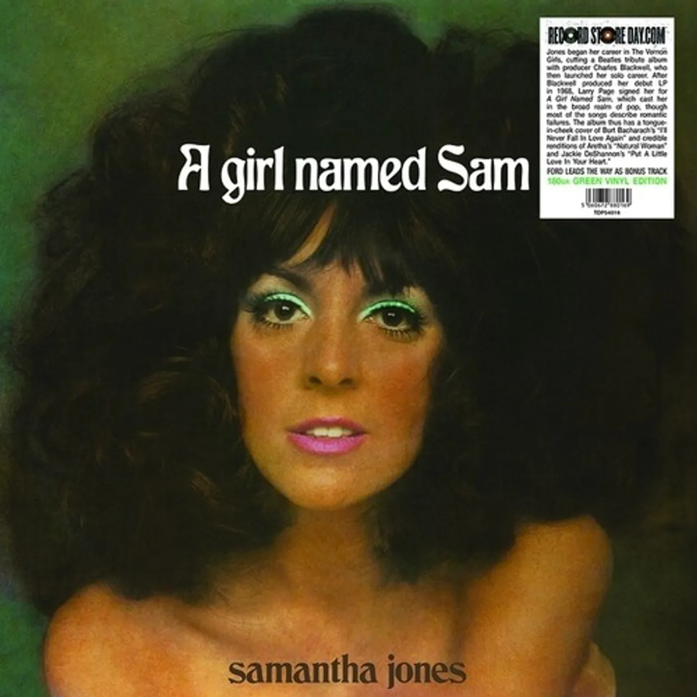 Samantha Jones GIRL NAMED SAM Vinyl Record