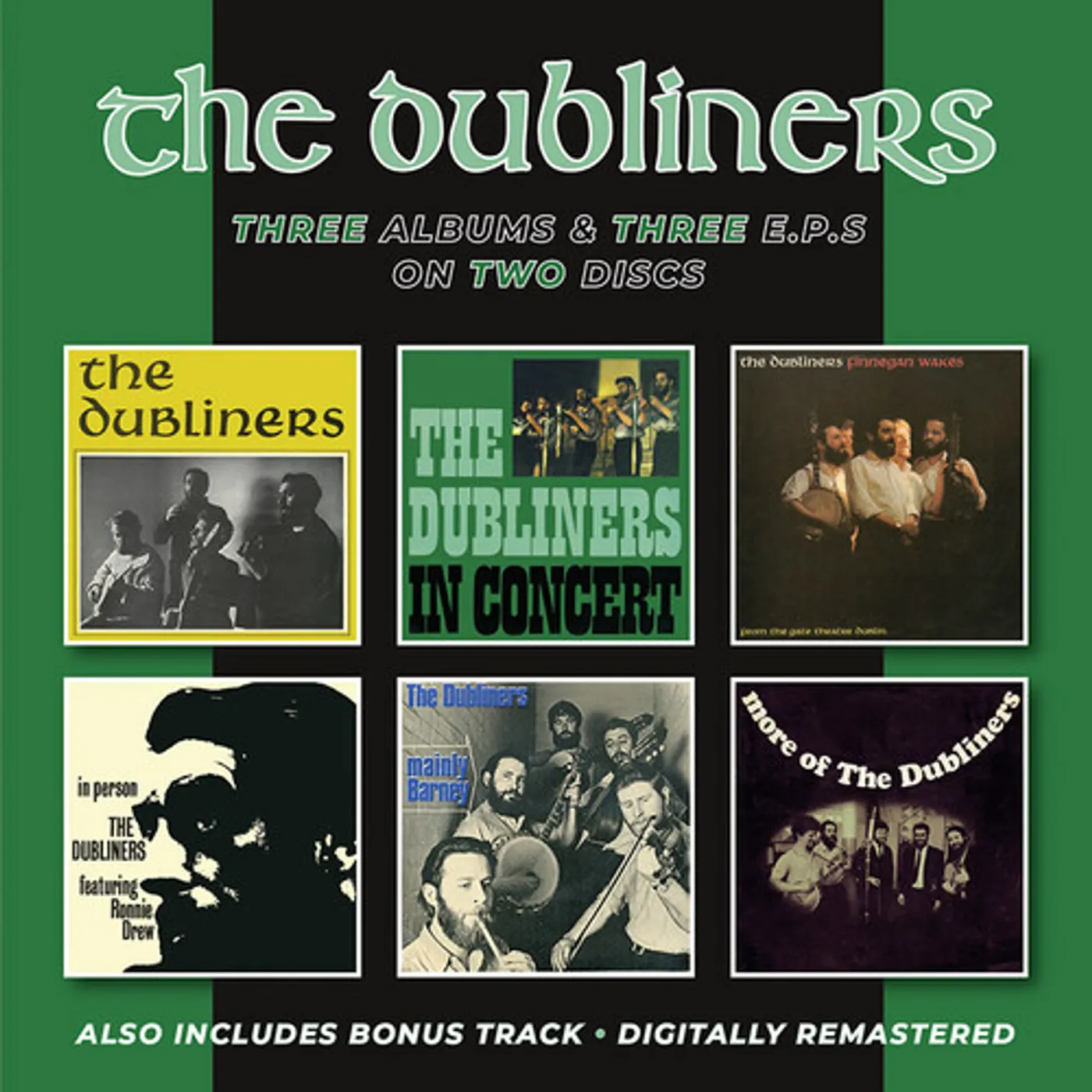 DUBLINERS / IN CONCERT / FINNEGAN WAKES + IN CD