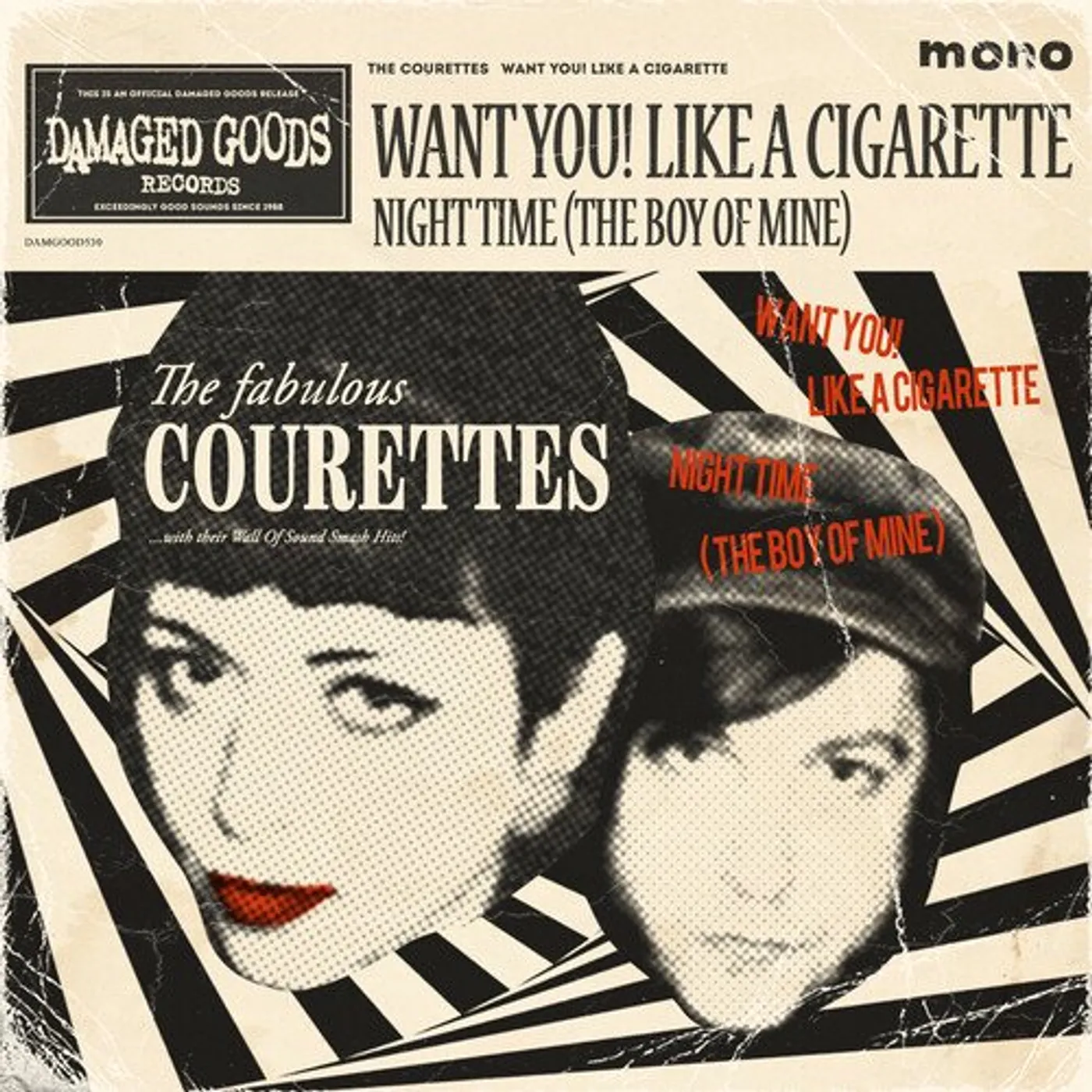 The Courettes Want You! Like a Cigarette Vinyl Record