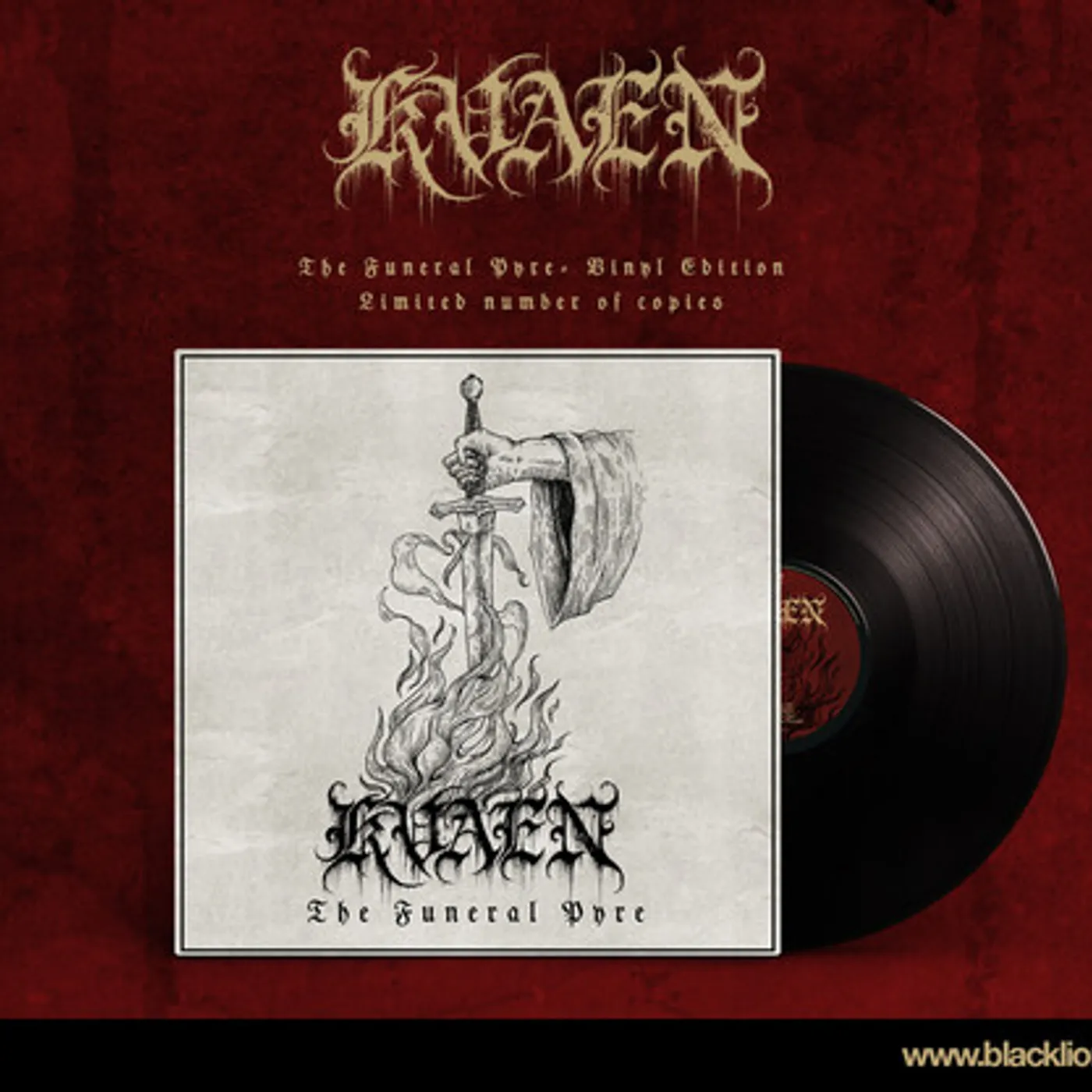 Kvaen FUNERAL PYRE Vinyl Record