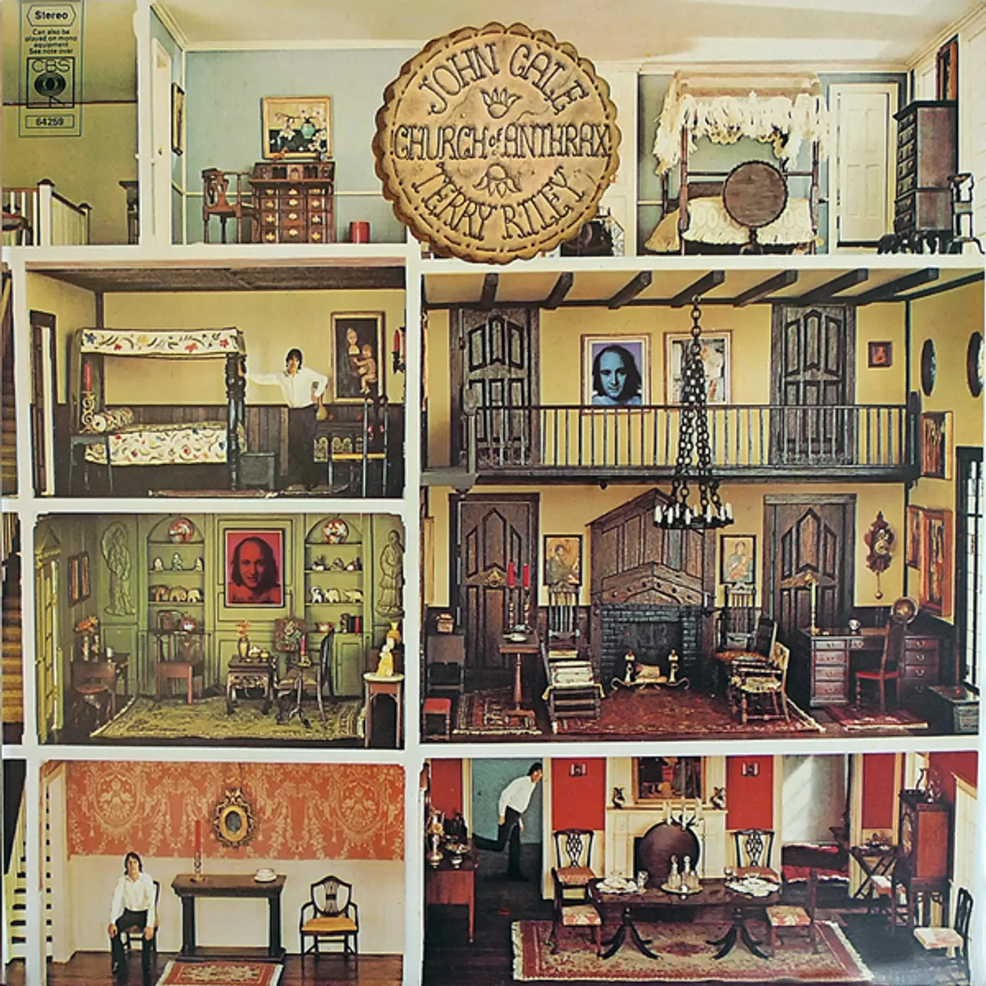John Cale / Terry Riley Church Of Anthrax Vinyl Record